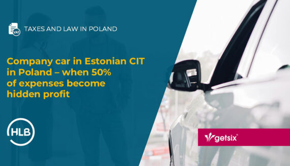 Company car in Estonian CIT in Poland – when 50% of expenses become hidden profit
