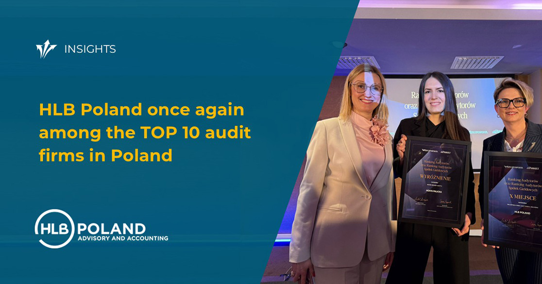 HLB Poland once again among the TOP 10 audit firms in Poland