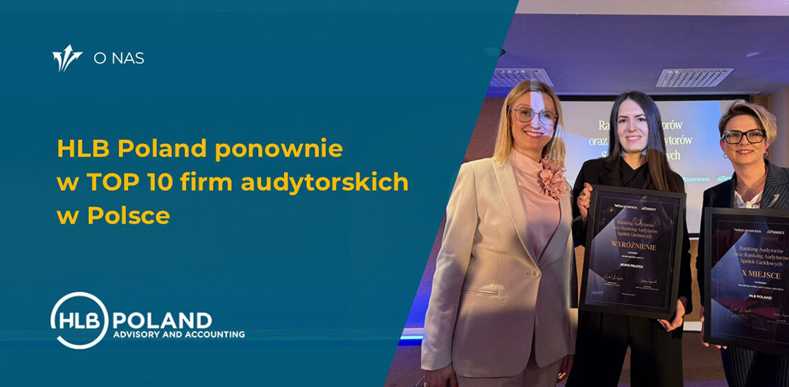 HLB Poland ponownie w TOP 10 firm audytorskich w Polsce