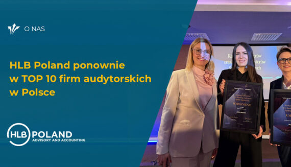 HLB Poland ponownie w TOP 10 firm audytorskich w Polsce