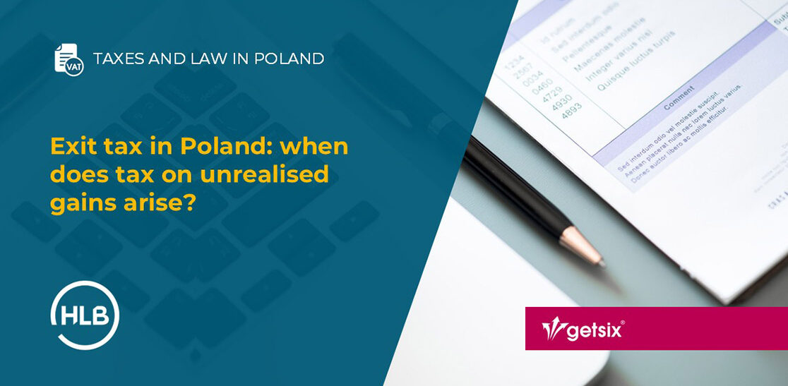 Exit tax in Poland: when does tax on unrealised gains arise?