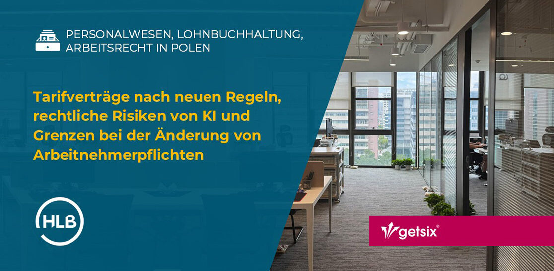 Tarifverträge nach neuen Regeln, rechtliche Risiken von KI und Grenzen bei der Änderung von Arbeitnehmerpflichten