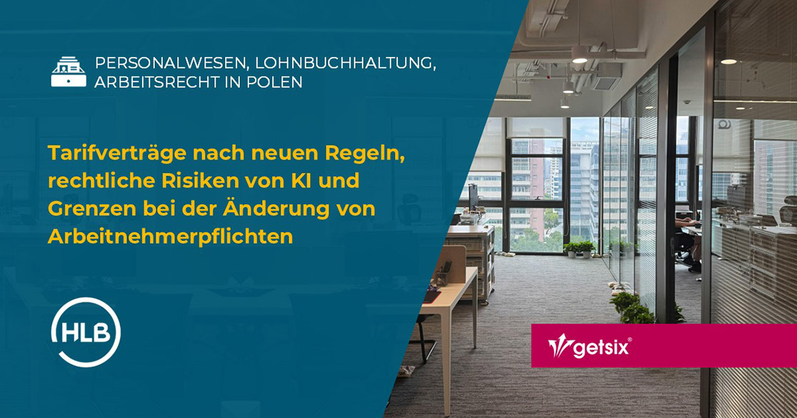 Tarifverträge nach neuen Regeln, rechtliche Risiken von KI und Grenzen bei der Änderung von Arbeitnehmerpflichten