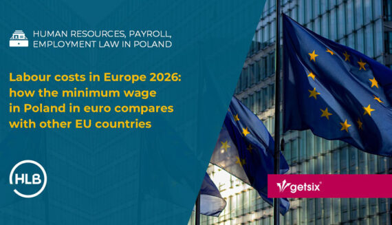 Labour costs in Europe 2026: how the minimum wage in Poland in euro compares with other EU countries