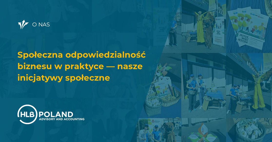 Społeczna odpowiedzialność biznesu w praktyce — nasze inicjatywy społeczne