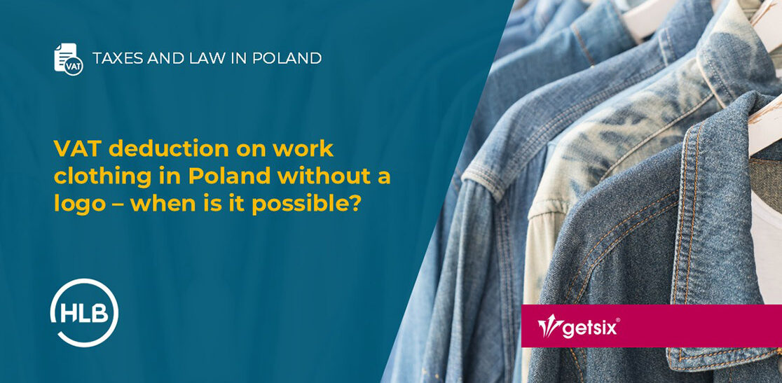 VAT deduction on work clothing in Poland without a logo – when is it possible?