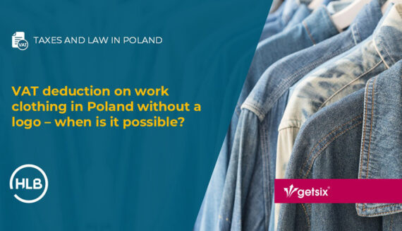 VAT deduction on work clothing in Poland without a logo – when is it possible?