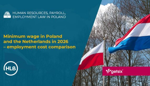 Minimum wage in Poland and the Netherlands in 2026 – employment cost comparison