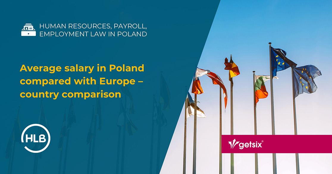 Average salary in Poland compared with Europe – country comparison